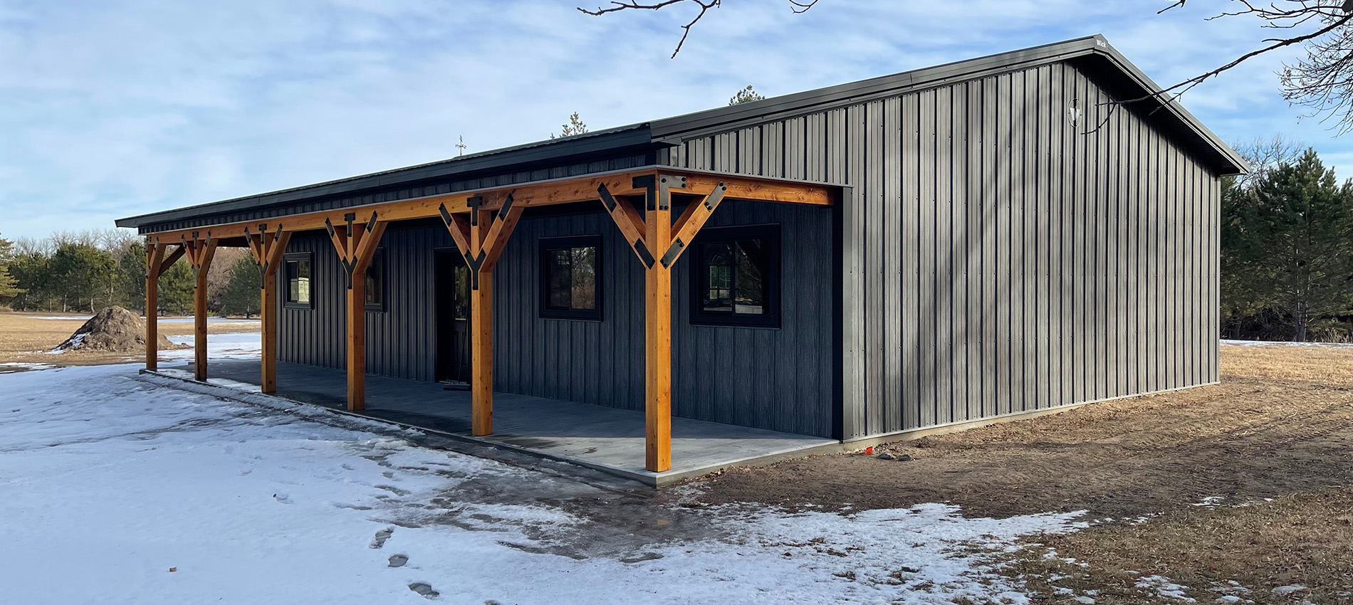 Suburban Pole Barn Garages and Shops